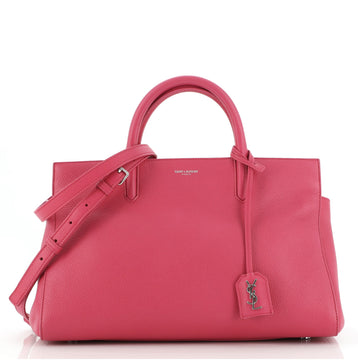 Saint Laurent Rive Gauche Cabas Leather Small