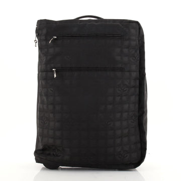 Chanel Travel Line Rolling Luggage Nylon Large