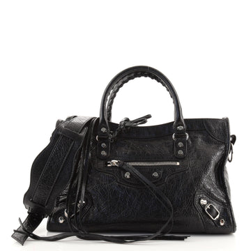 Balenciaga City Classic Studs Bag Leather Small