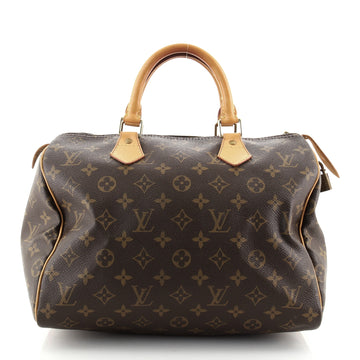 Louis Vuitton Speedy Handbag Monogram Canvas 30