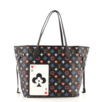 Louis Vuitton Neverfull NM Tote Limited Edition Game On Multicolor Monogram MM