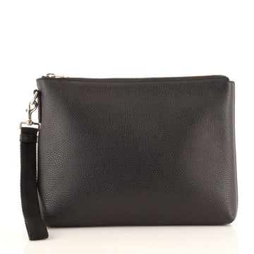 Gucci Wristlet Zip Pouch Leather Medium