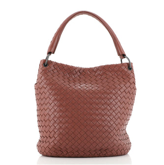 Bottega Veneta Bucket Hobo Intrecciato Nappa Small