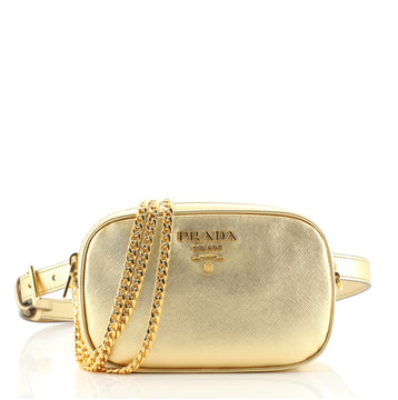 Prada Convertible Belt Bag Saffiano Leather Small