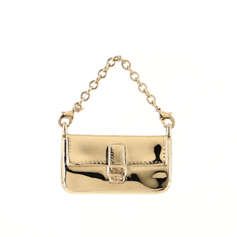Fendi Baguette Bag Charm Metal