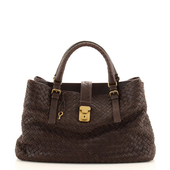 Bottega Veneta Roma Bag Intrecciato Nappa Medium