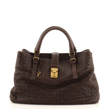 Bottega Veneta Roma Bag Intrecciato Nappa Medium