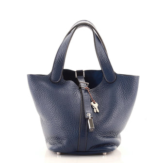 Hermes Picotin Lock Bag Clemence PM