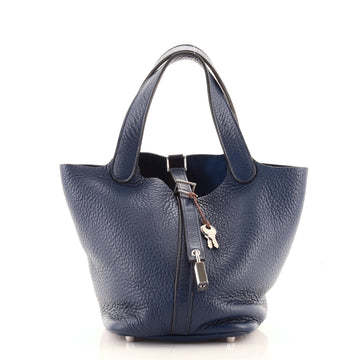 Hermes Picotin Lock Bag Clemence PM