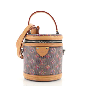 Louis Vuitton Cannes Handbag Damier Monogram LV Pop Canvas