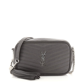 Saint Laurent Lou Camera Bag Matelasse Chevron Leather Mini