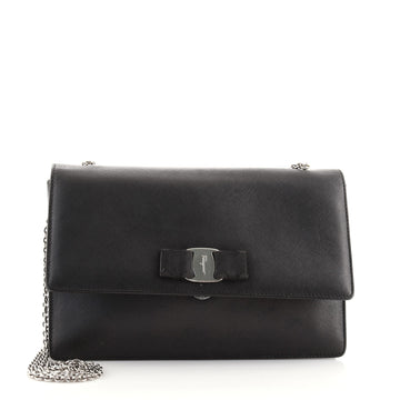 Salvatore Ferragamo Ginny Crossbody Bag Leather Medium