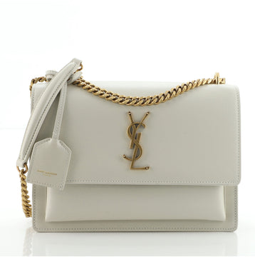 Saint Laurent Sunset Crossbody Bag Leather Medium