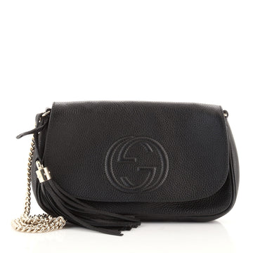 Gucci Soho Chain Crossbody Bag Leather Medium