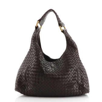 Bottega Veneta New Ball Hobo Intrecciato Nappa