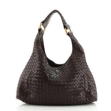 Bottega Veneta New Ball Hobo Intrecciato Nappa