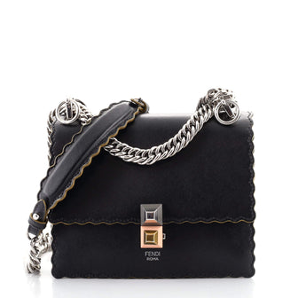 Fendi Kan I Bag Leather Small