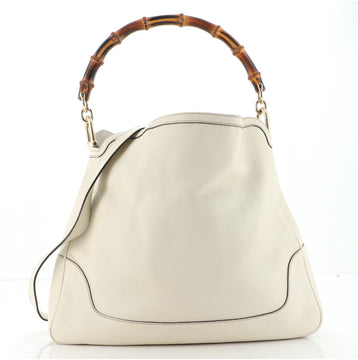 Gucci Diana Bamboo Shoulder Bag Leather Medium
