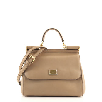 Dolce & Gabbana Miss Sicily Bag Leather Medium