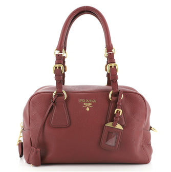 Prada Bauletto Bag Vitello Daino Medium
