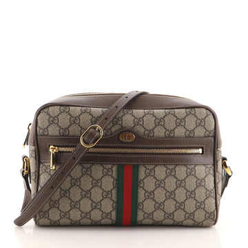 Gucci Ophidia Shoulder Bag GG Coated Canvas Small