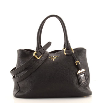 Prada Convertible Open Tote Vitello Daino Medium