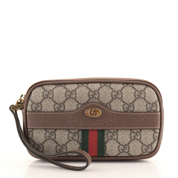 Gucci Ophidia Phone Case GG Coated Canvas