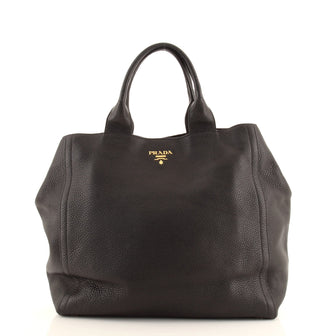 Prada Open Tote Vitello Daino Medium