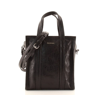 Balenciaga Bazar Convertible Tote Leather XS