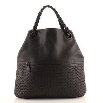 Bottega Veneta Julie Tote Intrecciato Nappa Medium