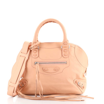 Balenciaga Covered Classic Studs Bowling Bag Leather Mini