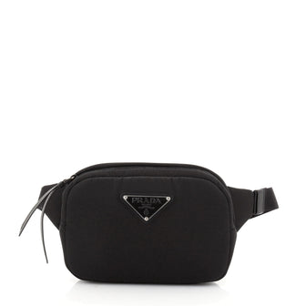 Prada Padded Zip Belt Bag Tessuto