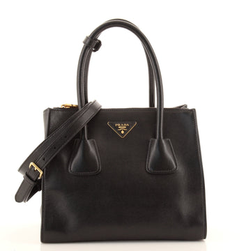 Prada Twin Pocket Tote Glace Calf Small