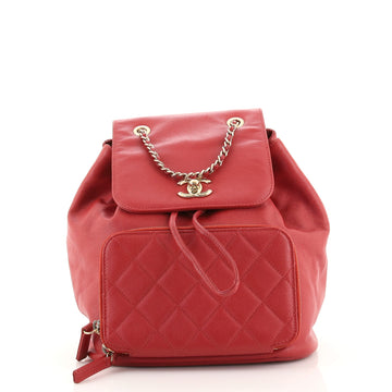 Chanel Business Affinity Backpack Caviar Small