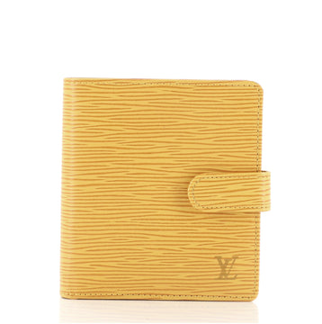 Louis Vuitton Porte-Billets Wallet Epi Leather Compact