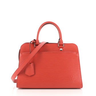 Louis Vuitton Vaneau Handbag Epi Leather MM
