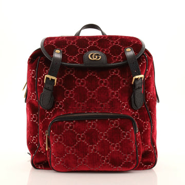 Gucci GG Marmont Backpack GG Velvet Small