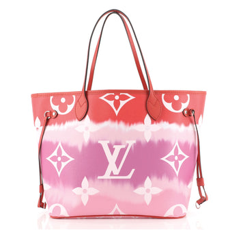 Louis Vuitton Neverfull NM Tote Limited Edition Escale Monogram Giant MM