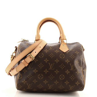 Louis Vuitton Speedy Bandouliere Bag Monogram Canvas 25