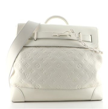 Louis Vuitton Steamer Bag Monogram Taurillon Leather PM