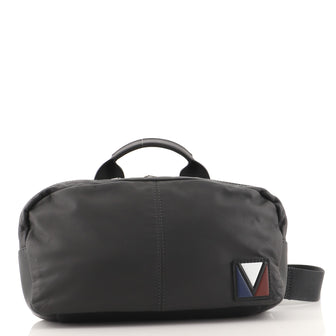 Louis Vuitton Fast V Line Waist Bag Leather Medium
