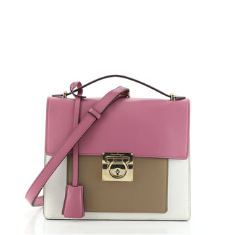 Salvatore Ferragamo Marisol Shoulder Bag Leather Small