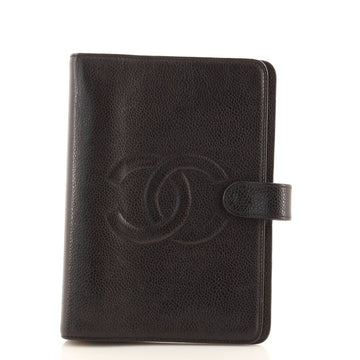 Chanel Timeless CC Ring Agenda Cover Caviar Small