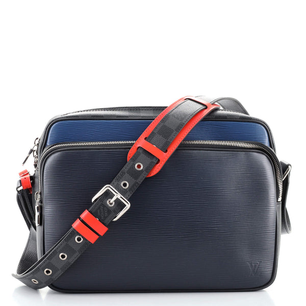 Louis Vuitton Epi Damier Graphite Nil Slim - Black Messenger Bags