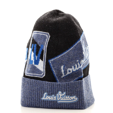 Louis Vuitton Travel Stamps Beanie Wool