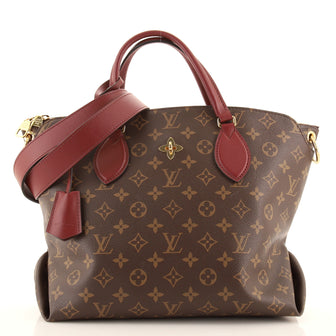 Louis Vuitton Flower Zipped Tote Monogram Canvas MM