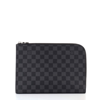 Louis Vuitton Zip Around Pochette Jour Damier Graphite PM
