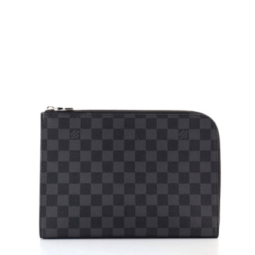 Louis Vuitton Zip Around Pochette Jour Damier Graphite PM