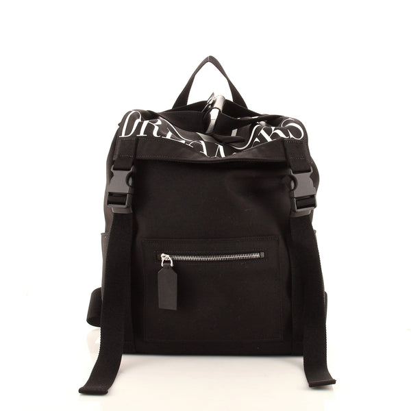 Valentino Garavani Vlogo Dreamers Backpack Nylon Black 84682273