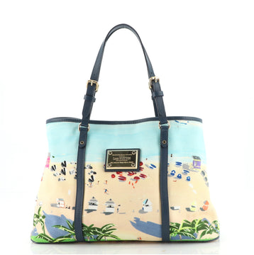 Louis Vuitton Ailleurs Cabas Limited Edition Printed Canvas PM